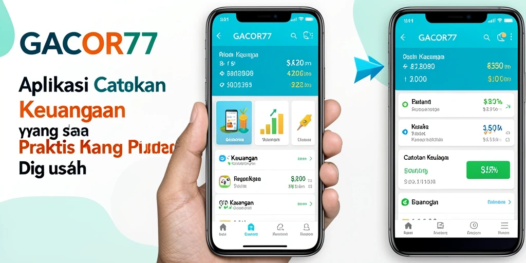 Tampilan antarmuka GACOR77 yang user-friendly untuk catatan keuangan.